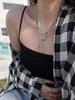 Artistic Personalized Rainbow Pendant Necklace - Women's Fashionable New Style Clavicle Chain