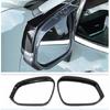 Carbon Fiber Side Mirror Rain Eyebrow Cover Trim For Toyota Highlander