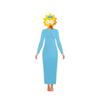 Custom Simpsons Animation Cosplay Costume Family Stage Performance Outfit Simpson Family