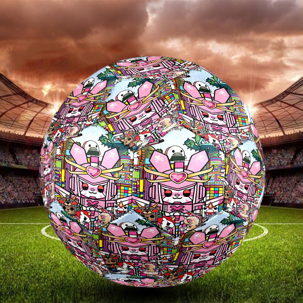 tokidoki Theme Size 5 Soccer Ball, Suitable for Both Indoor and Outdoor Matches, a Gift Suitable for Everyone.