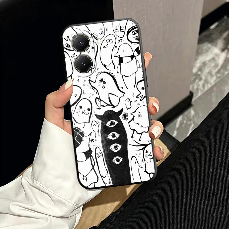 Oyasumi Punpun Anime Soft Phone Case for Xiaomi Poco X5 X6 X7 X8 Pro Max X3 F7 F8 Ultra M8 M7 M6 M5 Redmi 15 15C 14C 13C 12C X4