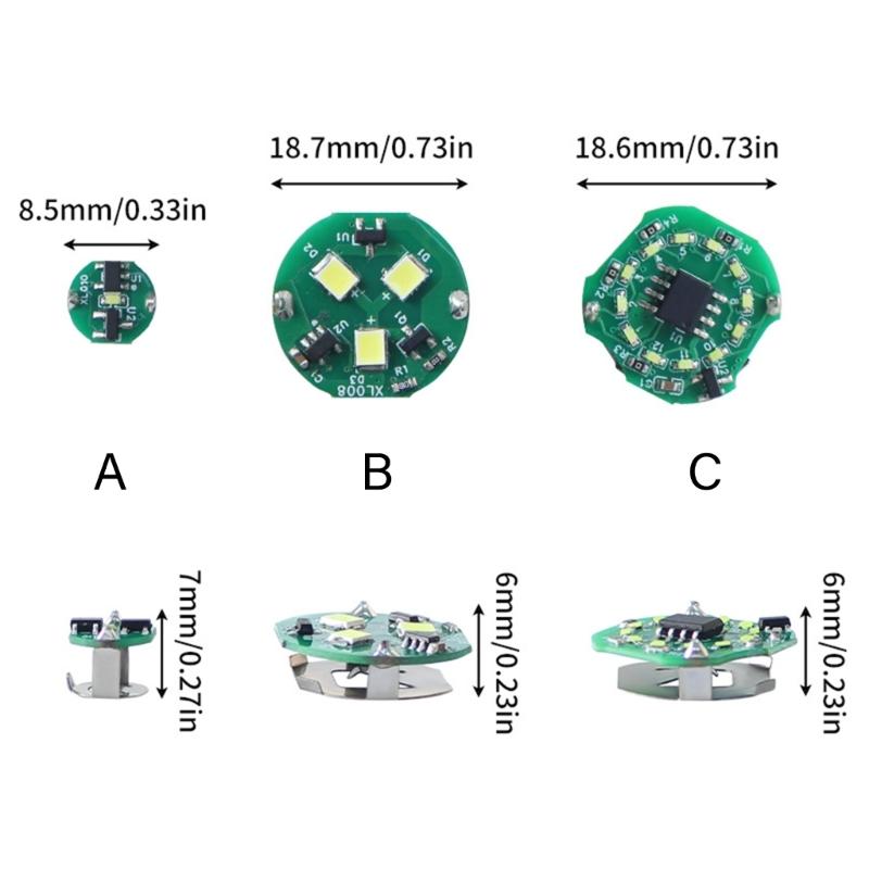 Energy Efficient 3V LED Light Board with Magnetic Switches for Cabinet and Drawer Illumination for Electronic Hobbyists