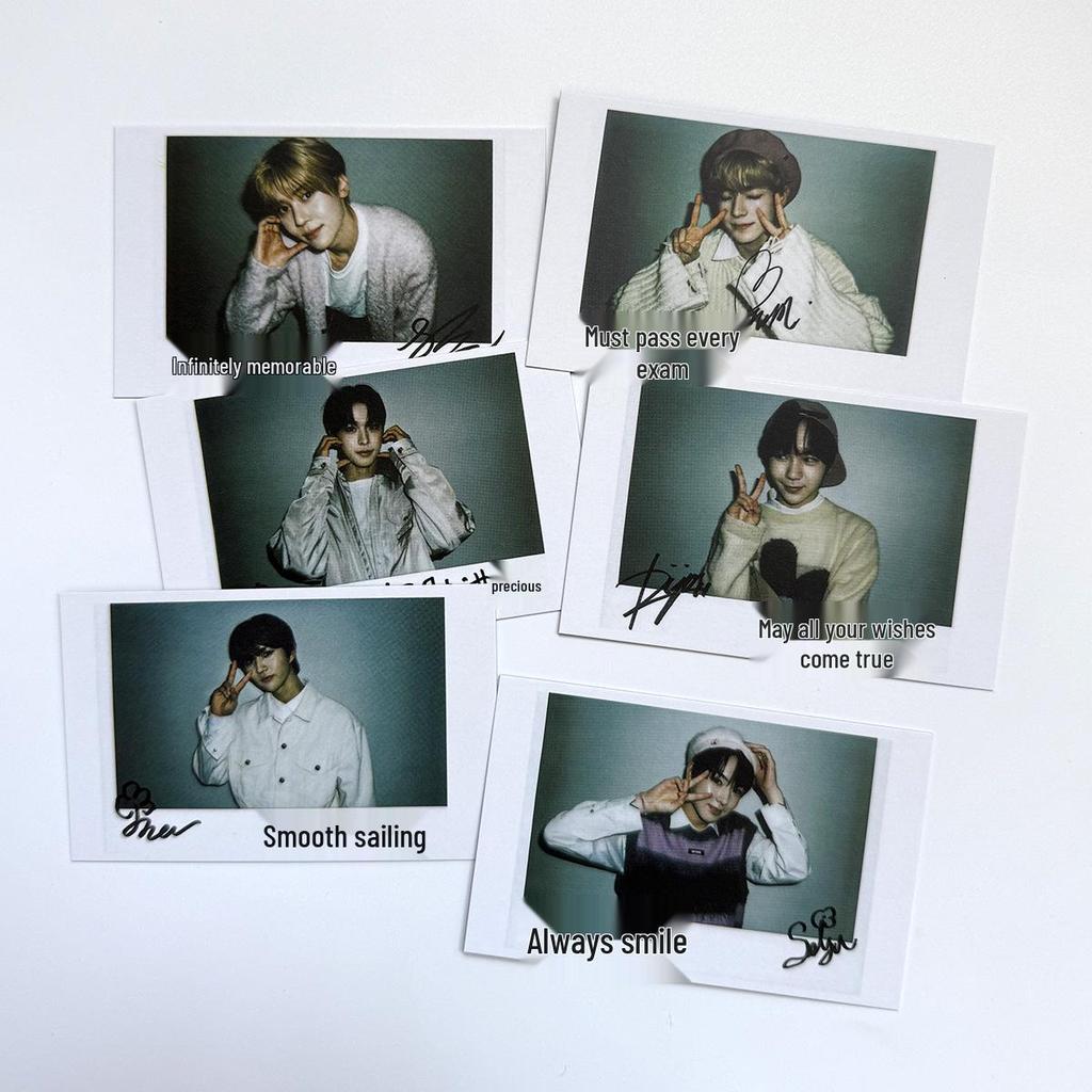 NCT WISH Garden Poppop Instant Photo & Special Card Set