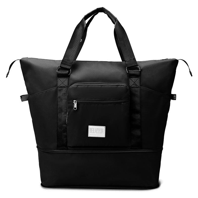 

Multi-functional, Expandable, Large-capacity Portable Travel Bag with Dry and Wet Separation, Sports Folding Fitness Bag with A Pull Handle