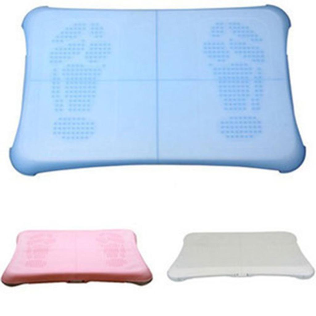 Blue /Green/White /Pink  Soft  Lightweight Sleeve Silicone Skin Case for Wii Fit  Waterproof  Balance Board  Silicone