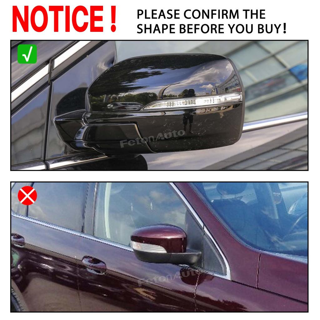 Car Turn Signal Lights Sequential Indicators Lamps RearView Bulbs for Ford EDGE Edge ST-Line 15-21 Amber LED Dynamic Lamps