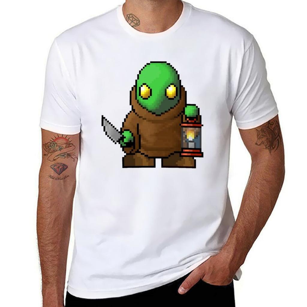 Pixelart Tonberry Designer Tshirt High Elasticity Sports Tshirt