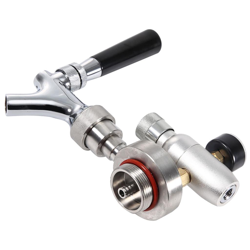 Stainless Steel Beer Spear Faucet Tap Dispenser Kit for 2LCelsius3.6LCelsius4L   Keg Beer Growler