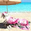 Pink Peony Microfiber Beach Towel 2D Flat Printed Sandproof Waterproof Bath Towel Large Pool Blanket Summer Vacation
