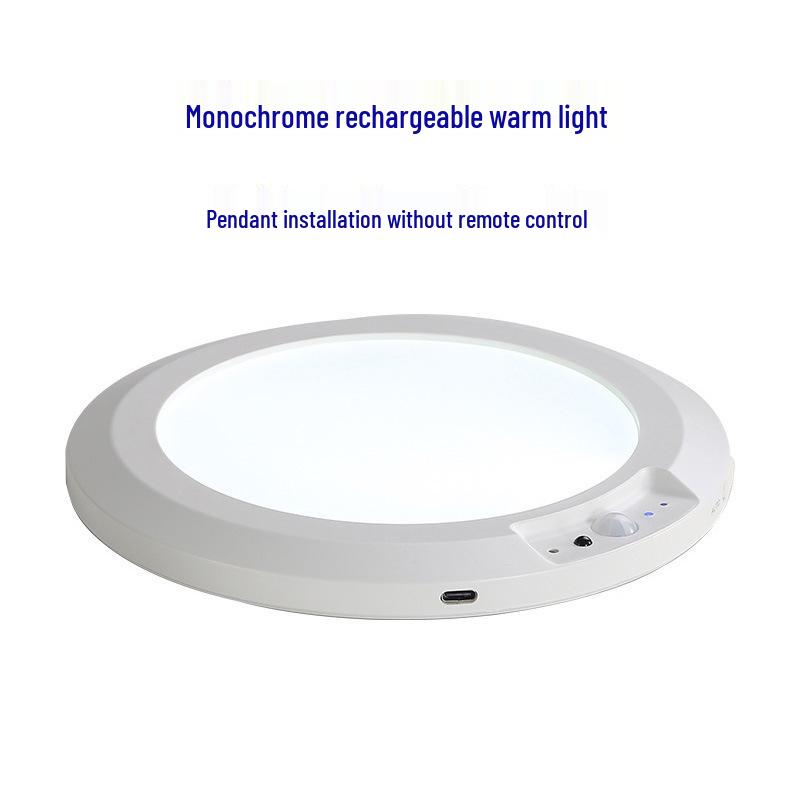 

Перезаряджуваний стельовий світильник з датчиком руху для домашнього декору та коридорної атмосфери