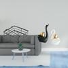 Elegant Swan Napkin Dispenser Holder for Tabletop Decoration Luxury Tissue Paper Organizer Art