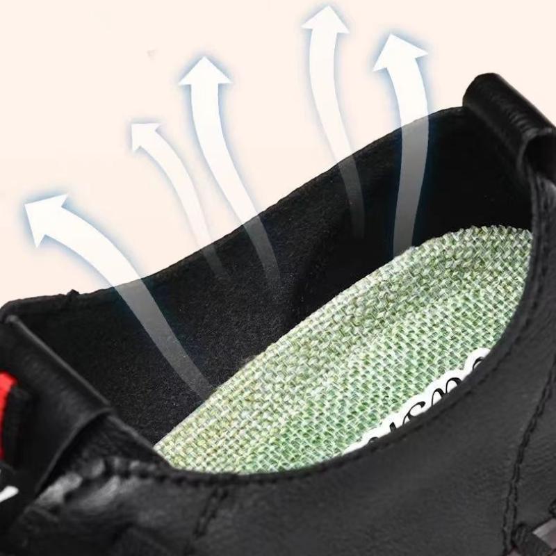 Damen Vulkanisierte Schuhe Pu Leder Freizeitschuhe Weiche Bequeme Flache Schuhe