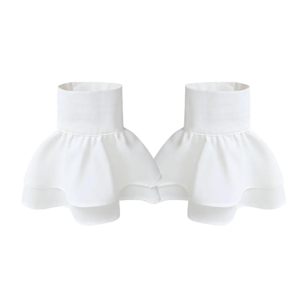 Punkt Doppelte Spitzärmel Damen Temperament Handärmel Retro Dekorative Manschetten Amazon