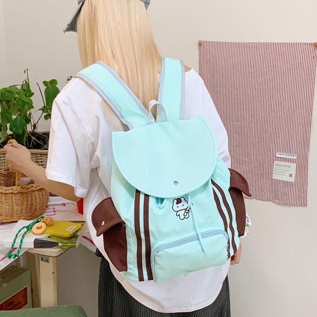 Schoolbag Female College Student Class Bag Japanese Ins Cute Backpack Large Capacity Versatile Junior High School High School Bag