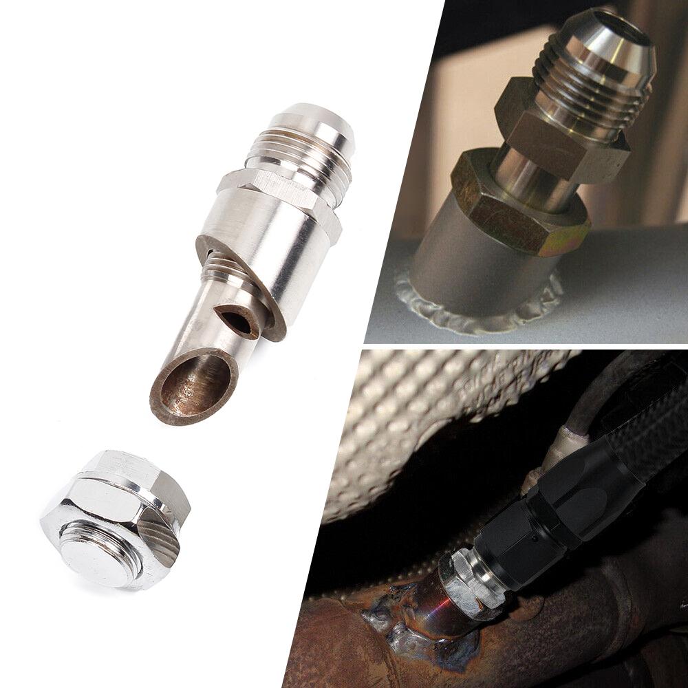 Bartoo-Universal Fitting E-VAC Scavenger Kit Exhaust Vacuum Kit With T304 Stainless Steel Vacuum Kit M18x1.5 Silver CR1019