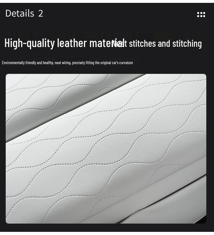 Xiaopeng X9 Armrest Box Protective Pad - Leather Cover & Heightening Pad Accessories
