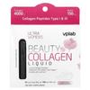 Vplab, Ultra Women's Beauty Collagen Liquid, Tropical Fruit, Strawberry & Kiwi, 4,000 Mg, 10 Liquid Tubes, 3.38 Fl Oz (100 Ml)
