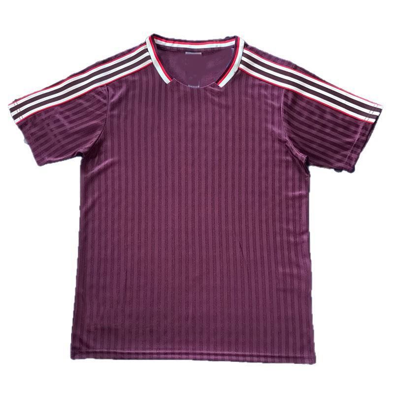 Mens Retro Football Jersey Short Sleeve T-Shirt Bamboo Fiber Breathable Sportswear Soccer Basketball Volleyball