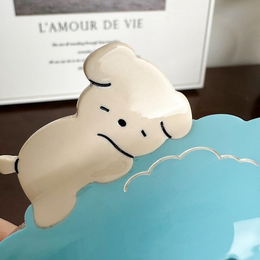 And Cute Charming Dog Design Cloud Hair Claw Clip For Women In Stylish Acetate