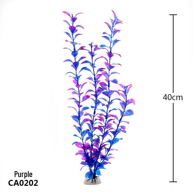 Fish Tank Decoration: Simulated Plant and Water Grass Silk Flower (CA)