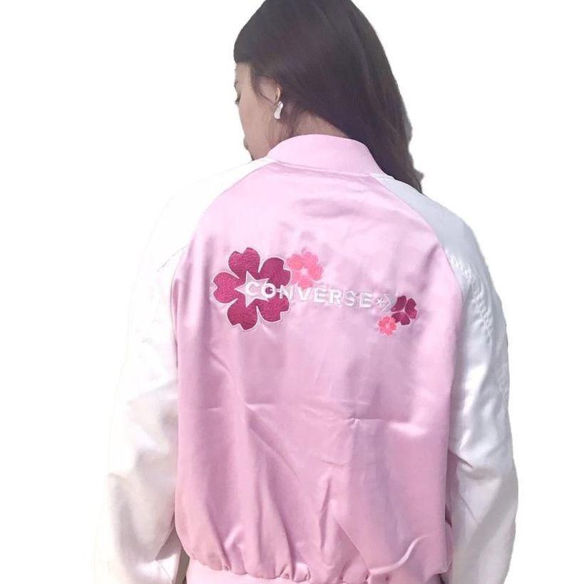 (WMNS) Converse Sakura Bomber Asia Sizing 'Pink White' Women's 10018476-A01