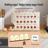 Thickened Slide-Out Egg Storage Box – Food-Grade Fresh-Keeping Refrigerator Organizer