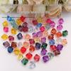 Acrylic Transparent 8mm Double-Pointed Rhombus Beads for DIY Jewelry or Door Curtains