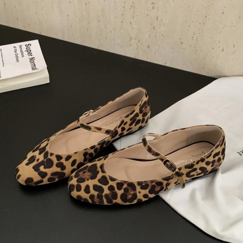 Fashion SUOJIALUN 2025 Autumn Women Flat Shoes Fashion Round Toe Ladies Elegant Mary Jane Shoes Soft Flat Heel Outdoor Casual Single Sh