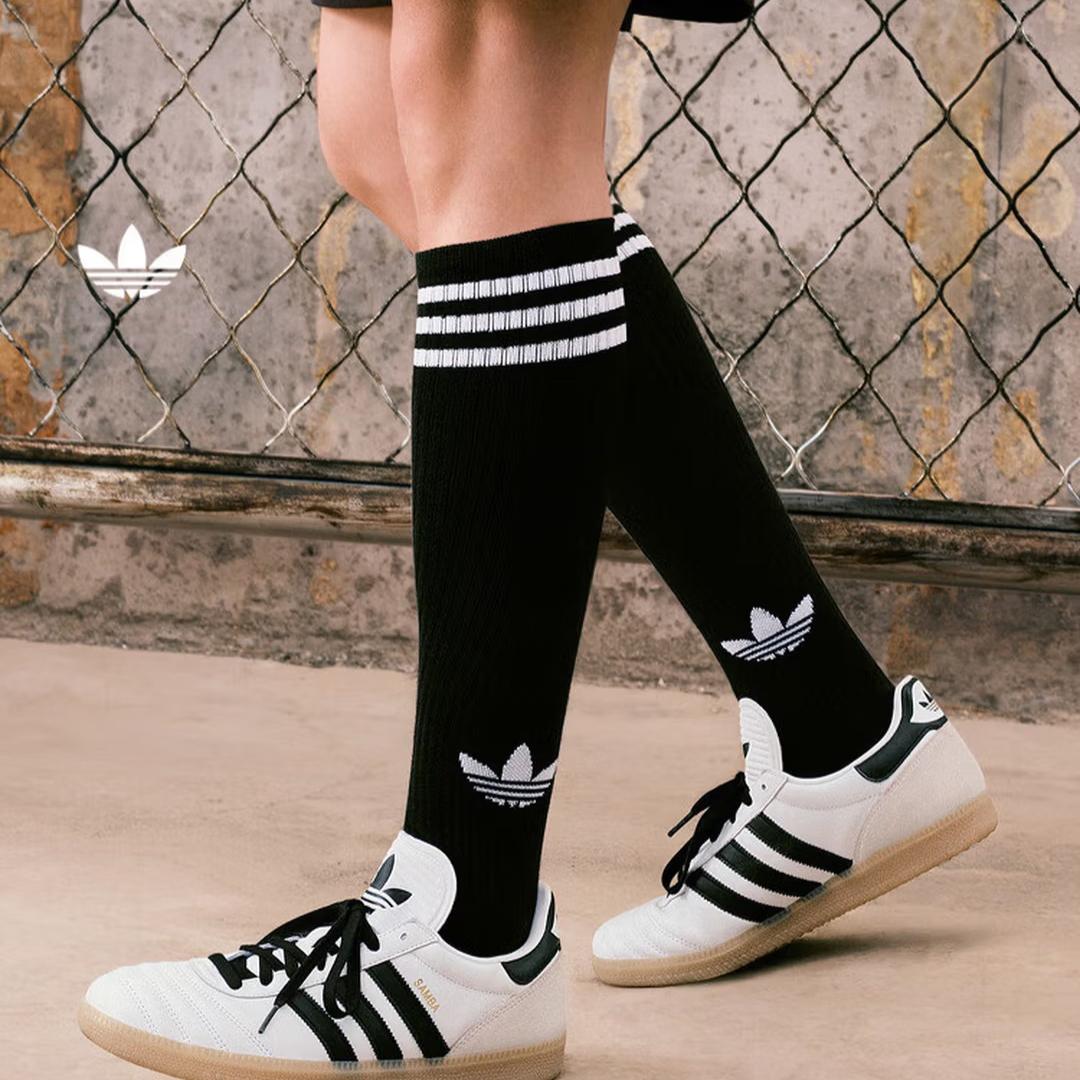 

Adidas SAMBA JP Простые и Классические Модные Спортивные Кроссовки - Adidas Трилистник JQ9055 35.5 белый