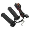 Motorcycle Heated Hand Grip 3 Levels Temperature Adjustment Electric Hand Grips for 22mm Pipe Diameter Motorbike DC12V