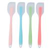 4 Pcs Silicone Spatula Set Baking Cooking Mixing Scraping Stirring Flexible Spatula Set for Kitchen