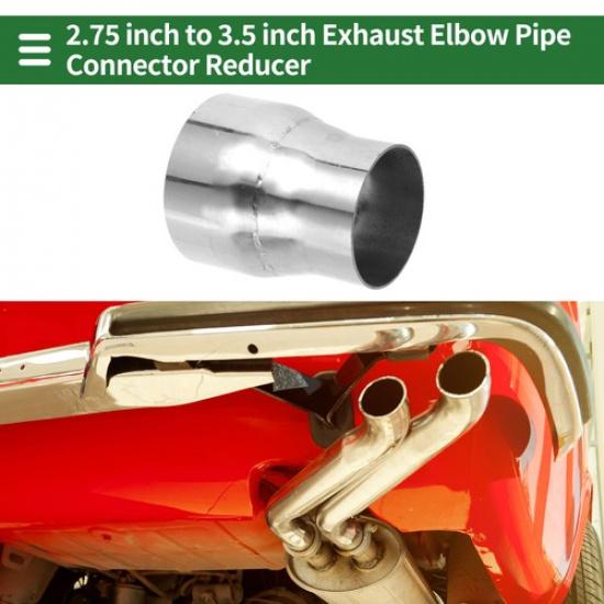 Mandrel Exhaust Pipe Adapter Concentric Reducer 275" OD to 35" OD 4" Length y