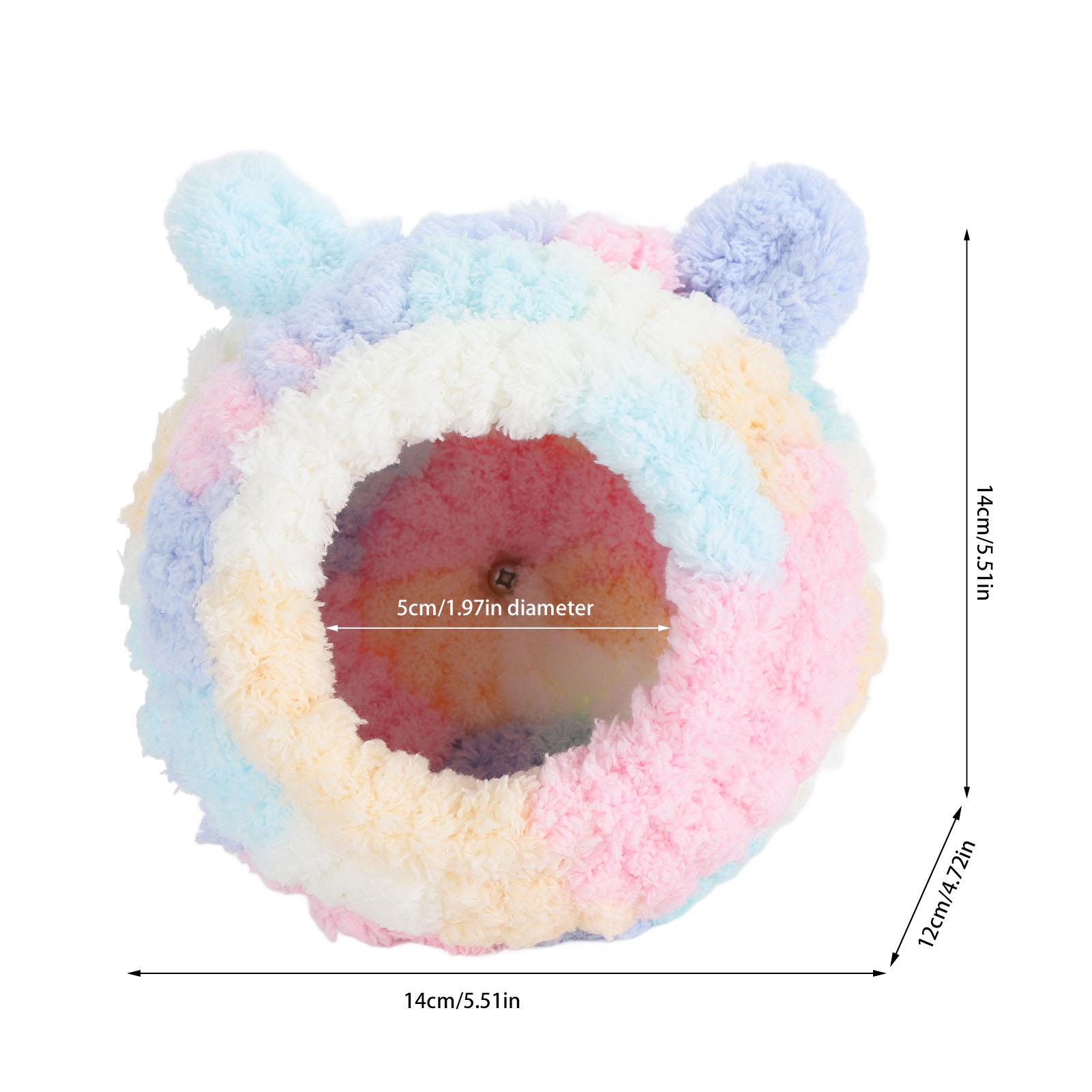 

Parrot Nest House Soft Breathable Comfortable Parrot Breeding Nest Decorative Warm Bird Cage Bed for Parakeet