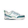 New Anta Height Increasing Abrasion Resistant Slip Resistant Low top Skateboard Shoes Men's White Green 112518040R-1
