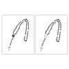 Trendy for Cross Pendant Sublimation Necklace Rosary Beads Necklace Catholicism Prayer Religious Jewellery for Family El