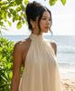Chiffon Halter Autumn 2025 Sexy Beach Dress for Women