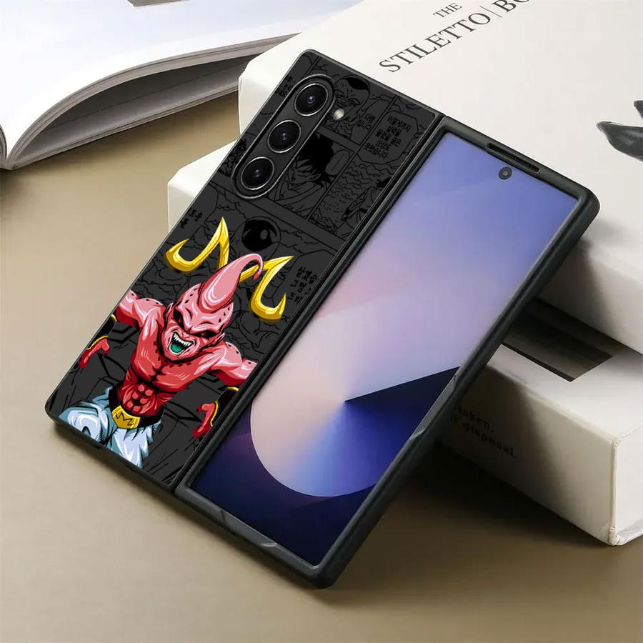 

Чехол для Samsung Galaxy ZFold3 ZFold6 ZFold7 ZFold4 Z Fold 7 6 5 4 3 ZFold5 Задняя крышка телефона Dragon Ball Majin Buu Galaxy Z Fold6