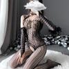 Sex Underwear Passion Sexy Transparent Extreme Temptation Stockings Set Hollow One-piece Mesh Uniform
