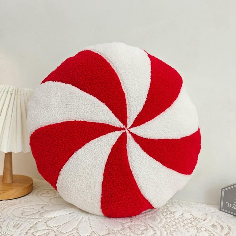 Christmas Cartoon Snow House Wreath Snowflake Candy Plush Toy Gift Children
