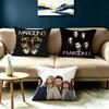 Heiße Rockband MMaroon Kissenbezug Quadratisch Doppelseitig Sofakissenbezug Schlafzimmer Nachttischkissen