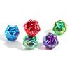 Halloween Party Toys Tarot Game Longan Dice Crystal Polyhedral Dragon Eye Dice