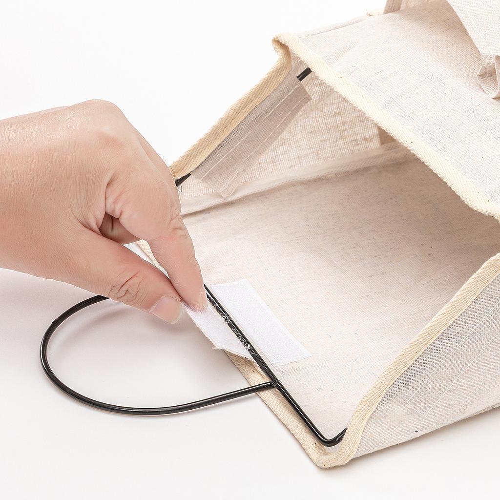 Fabric Storage Hanging Bags Available in Single Or Double Packs, Wall-Mounted Storage Pockets for Dorm Rooms, Door-Hanging Organizers