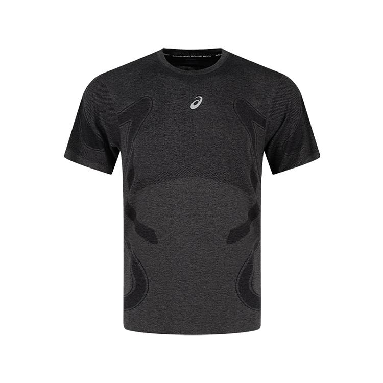 New ASICS T Shirts Men's Black 2011D355-001