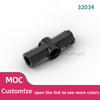 100PCS Buildings Blocks 32034 Pin Connector Angled #2180 Degrees Bricks Collections Modular GBC Toys For Technical MOC