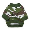 Pet Camouflage Raglan T-shirt No. 07 for Dogs & Cats - Small, Spring/Autumn Style