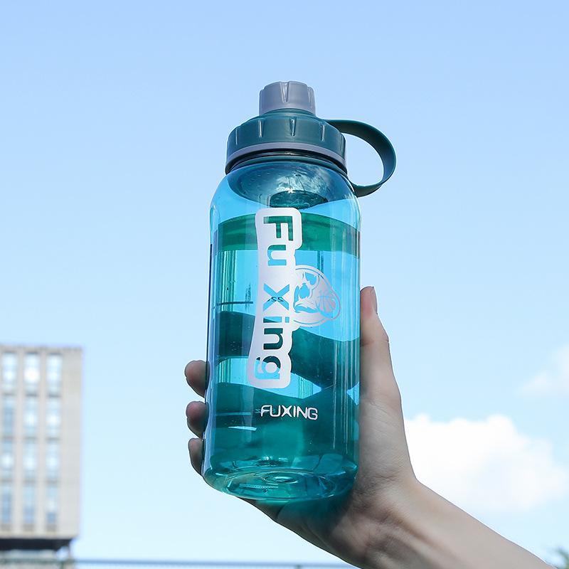Extra-large Capacity Direct Drinking Water Cup, Outdoor Plastic Water Cup, Portable Fitness Sports Water Bottle, Anti-drop Space Cup
