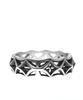 Vivus Ventana Edge Antique Silver Ring