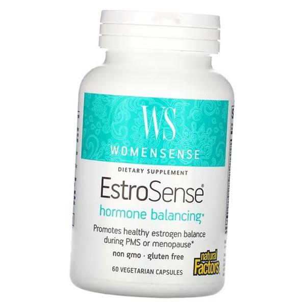 

Жіночий гормональний баланс, WomenSense EstroSense, Natural Factors (71406009) 60vcaps