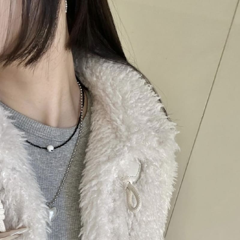 Metamic Dalmatian Gemstone Necklace