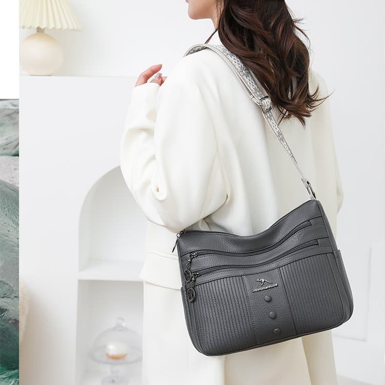 Damska Modna Torba na Ramię o Dużej Pojemności Torba Crossbody